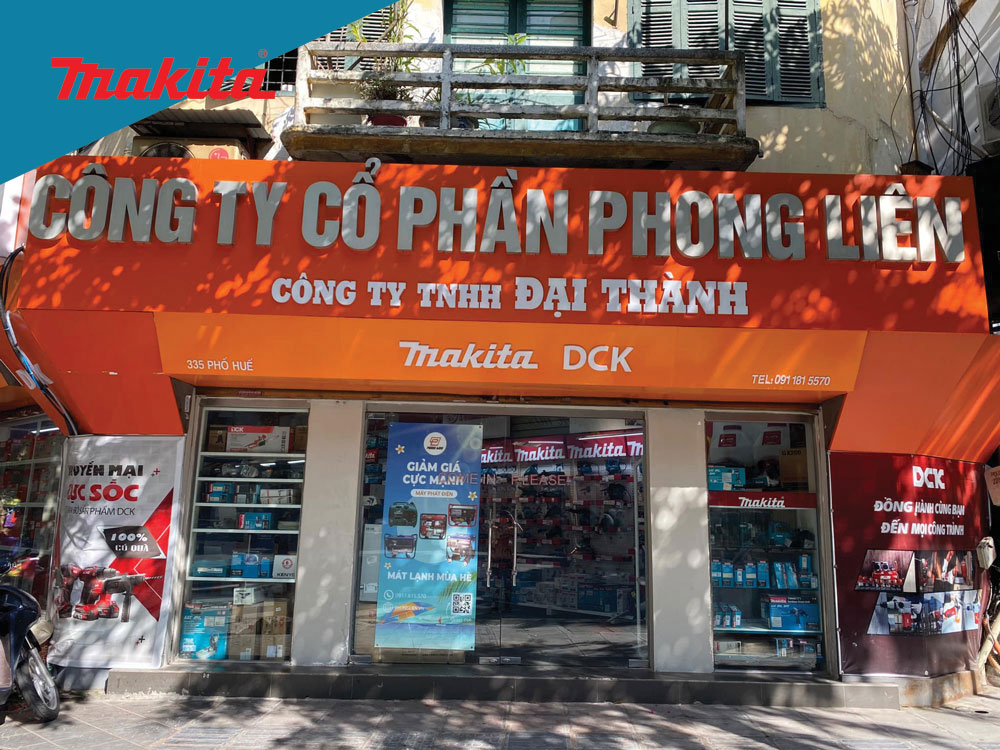 Đại lý Makita chính hãng - Điện Máy Phong Liên