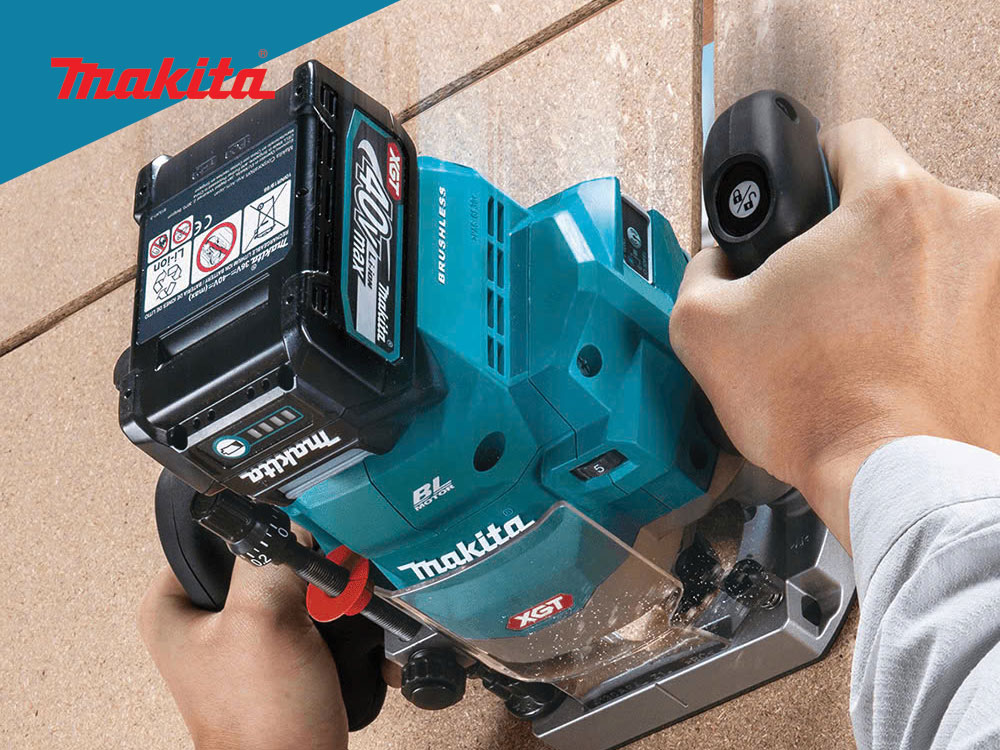 Máy đánh cạnh Makita dùng pin
