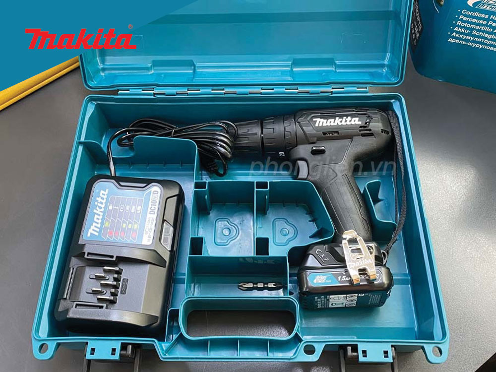 Máy khoan vặn vít dùng pin Makita HP333DWYB