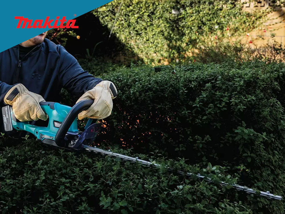 Máy tỉa hàng rào tầm thấp Makita