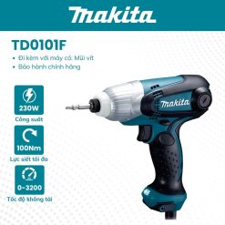 Máy vặn vít MAKITA - TD0101F (5MM-14MM-230W)