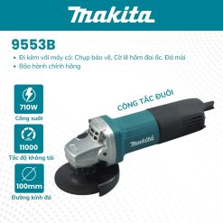 Máy mài góc CT đuôi MAKITA - 9553B (100MM-710W)