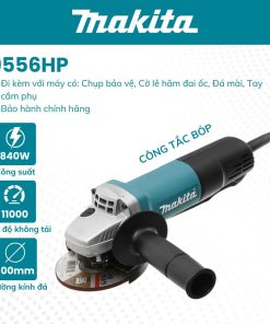Máy mài góc CT bóp MAKITA - 9556HP (100MM-840W)