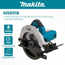 Máy cưa đĩa MAKITA - M5801B (185MM-1050W)