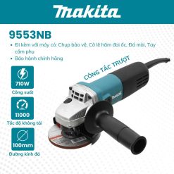 Máy mài góc CT trượt MAKITA - 9553NB (100MM-710W)